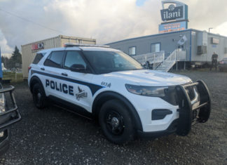 Cowlitz Indian Tribe Donates Patrol Vehicle to City of Ridgefield, WA Cowlitz Police Car
