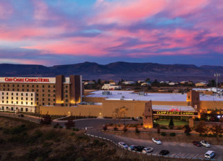 Newly Renovated Cliff Castle Casino Set To Open Sportsbook Lounge Cliff Castle Exterior