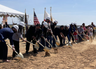 Tule River Tribe Successfully Breaks Ground on New Casino Eagle Mountain Groundbreaking_REV2