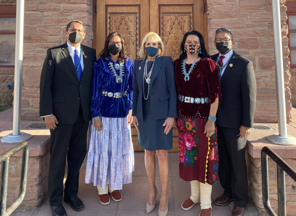 Navajo Nation First Lady Dr. Jill Biden