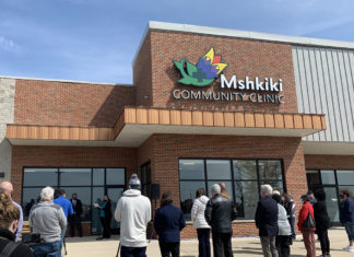Pokagon Band of Potawatomi Opens Mshkiki Community Clinic Mshkiki Clinic Ribbon Cutting