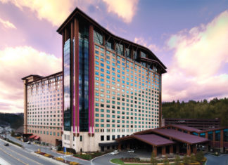 Harrah’s Cherokee Casinos Makes $70,000 Donation to Folds of Honor Harrah's Cherokee Exterior