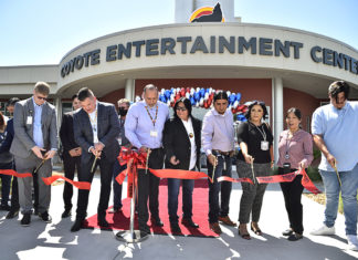 Tachi Palace Casino Resort’s Coyote Entertainment Center Announces Grand Reopening Tachi Entertainment Center Ribbon Cutting