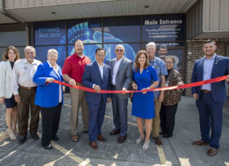 Cherokee Nation Celebrates Opening of New Career Services Building Cherokee Career Services Ribbon Cutting