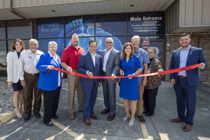 Cherokee Career Services Ribbon Cutting