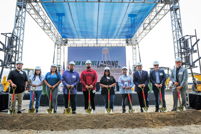 San Manuel Landing Groundbreaking San Manuel Landing Groundbreaking