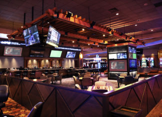 Four Winds Casinos Unveils New Sportsbook Lounge at Four Winds New Buffalo FWNB Sportsbook Lounge