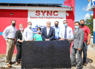 Cherokee Nation Provides Youth & Neighborhood Center With Renewable Energy Source Cherokee Spavinaw Youth Solar Panel Installation