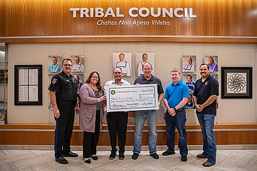 Choctaw Donation to Calera City