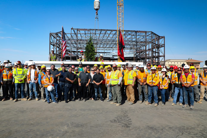 Thunder Valley Topping Off Ceremony