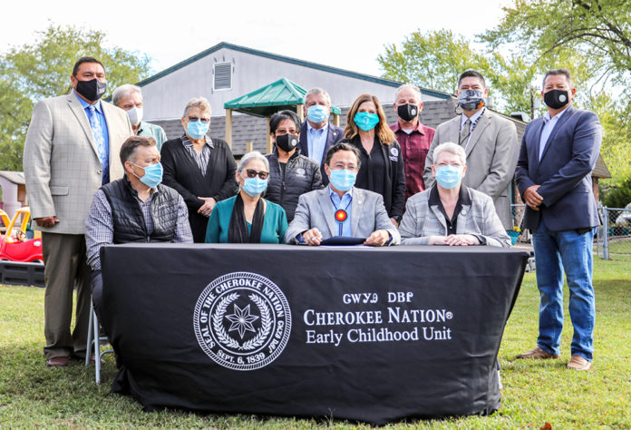 Cherokee Nation Head Start Act signing