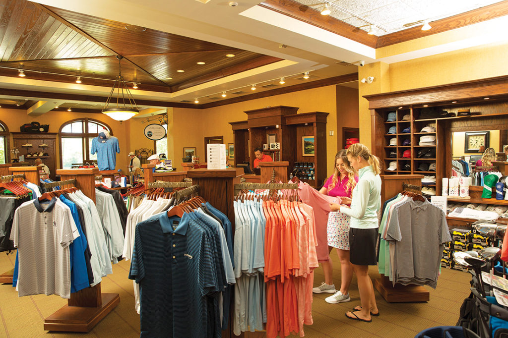 Lake of Isles golf shop