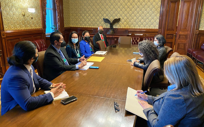 President Nez Capitol Hill meeting