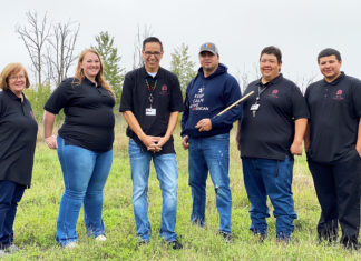 Mille Lacs Corporate Ventures Holds Ground Blessing at Future Site of Red Willow Estates in Onamia, MN Red Willow Estates Ground Blessing