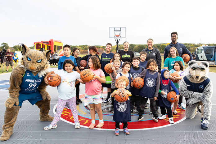 Minnesota Timberwolves and Lynx the Prairie Island Indian Community celebrate Indigenous Peoples’ Day