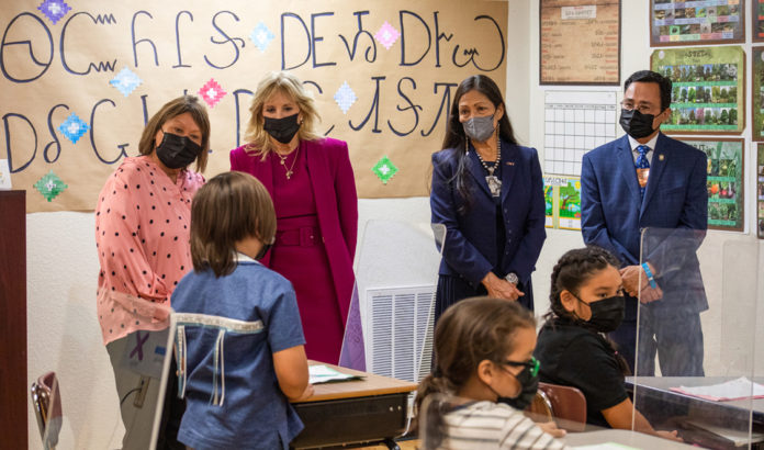 Cherokee First Lady Visit 1