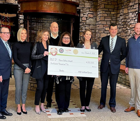 Pokagon Band of Potwatomi and Four Winds Casinos Donate Proceeds From 2021 Four Winds Invitational Four Winds Donation