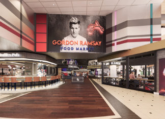 Harrah’s Cherokee Casino Resort To Open First Gordon Ramsay Food Market Location in Early 2022 Gordan Ramsay Cherokee Entryway