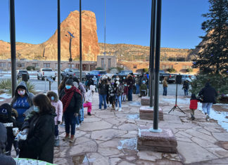 200 Children Provided Christmas Gifts From Navajo Nation Council and Marine Corps Toys for Tots Foundation Navajo Nation Toys for Tots