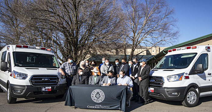 EMS donation to Adair County EMS donation to Adair County