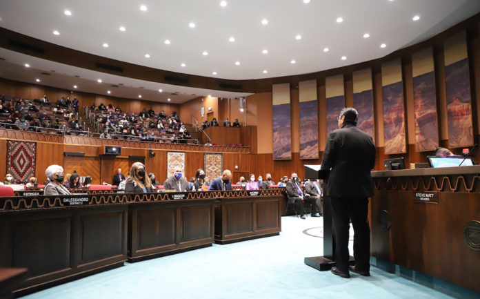 Nez Speaks at AZ Capitol