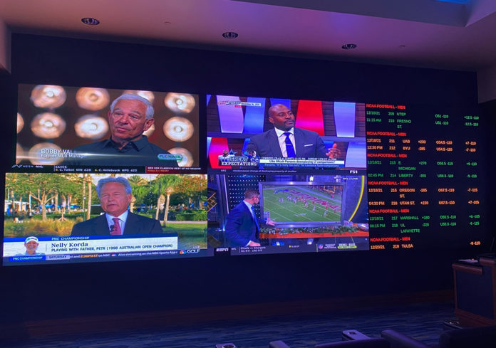 Three Rivers Casino JCM Global Screen