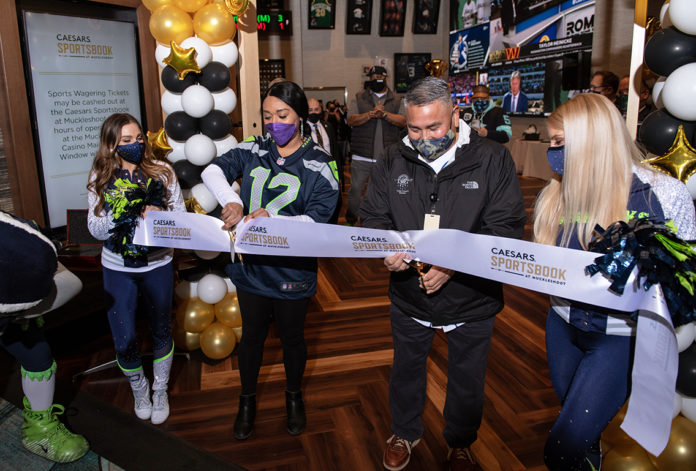 Caesars Sportsbook at Muckleshoot-Ribbon Cutting Caesars Sportsbook at Muckleshoot-Ribbon Cutting