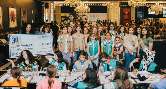 Foxwoods Girl Scouts Donation