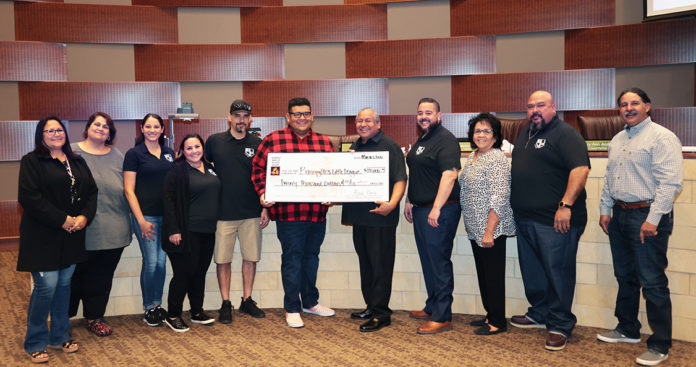 Morongo Banning Little League Donation Morongo Banning Little League Donation