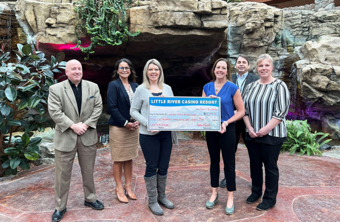 Little River Donation to LCAC Little River Donation to LCAC