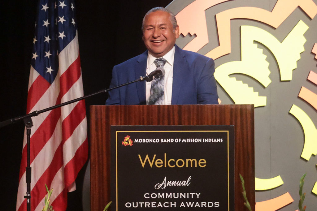 Morongo Community Outreach Tribal Chairman