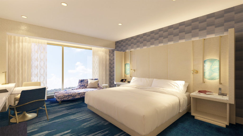 ilani hotel room rendering