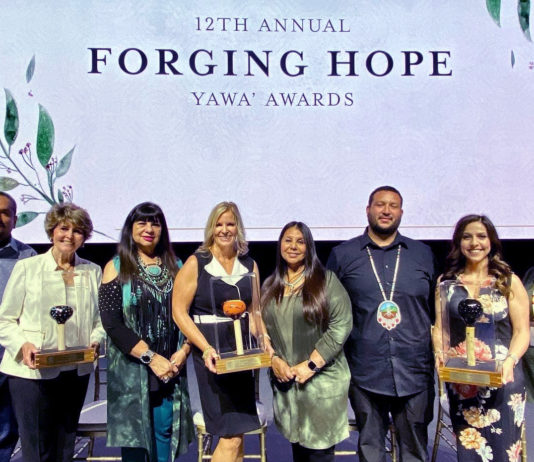 San Manuel Honors Four Non-Profits at 12th Annual Forging Hope Yawa’ Awards Ceremony San Manuel Yawa' Awards