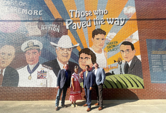 Cherokee Claremore Mural Cherokee Claremore Mural