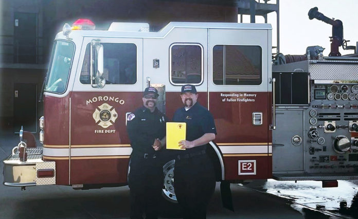 Morongo Fire Engine Donation