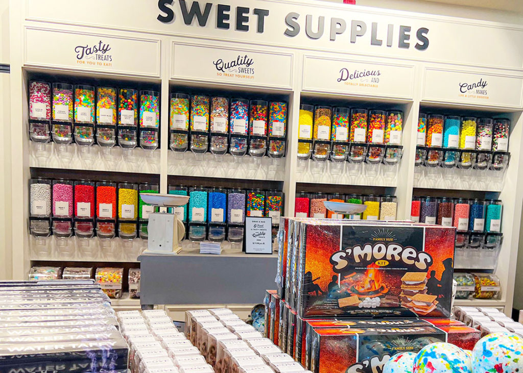 The Cove Candy Wall