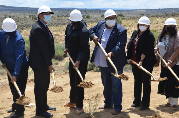 Navajo Housing Groundbreaking Navajo Housing Groundbreaking