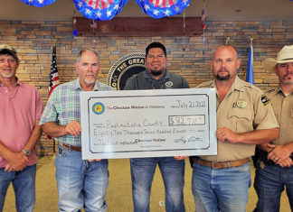 Choctaw Development Fund Awards Over $82,000 to Pushmataha County Choctaw Pushmataha Donation