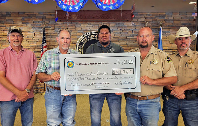 Choctaw Pushmataha Donation