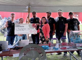 Grand Traverse Resort & Casinos Help Recovery Road Riders Raise Funds for Scholarships Grand Traverse RRR check