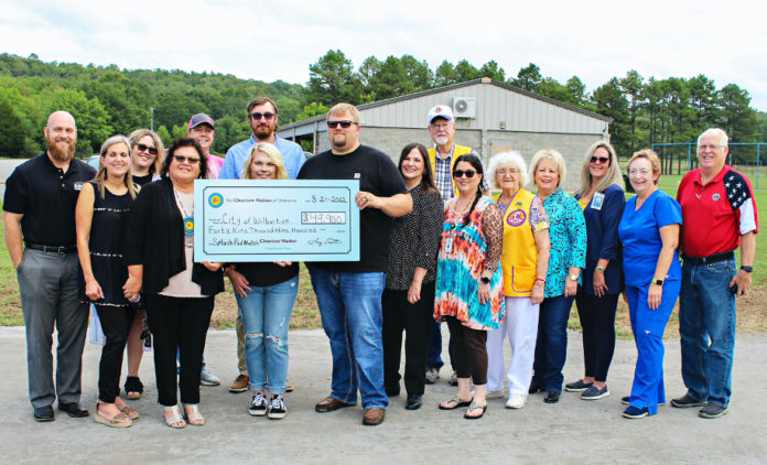 Choctaw Wilburton Donation