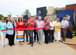 Cherokee Nation Hosts Ribbon-Cutting for New Cultural Pathway Cultural Pathway Ribbon Cutting
