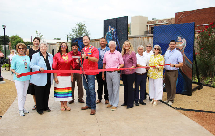 Cultural Pathway Ribbon Cutting Cultural Pathway Ribbon Cutting
