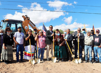 Navajo Leaders and Elders Celebrate Groundbreaking of New Nazlini Senior Center Nazlini Senior Center Groundbreaking