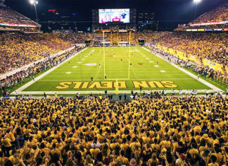 Arizona Celebrates One Year of Legal Sports Betting Sun Devil Stadium