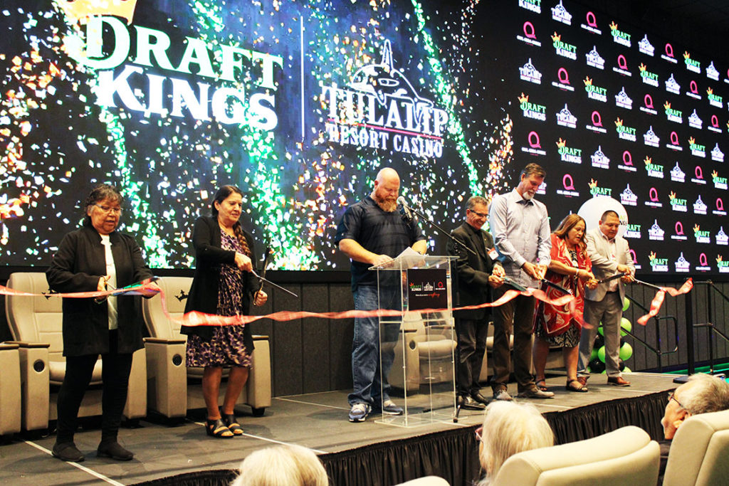 Tulalip Sportsbook Ribbon Cutting