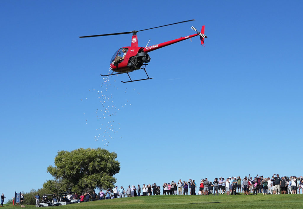 Ball Drop Morongo Charity Golf