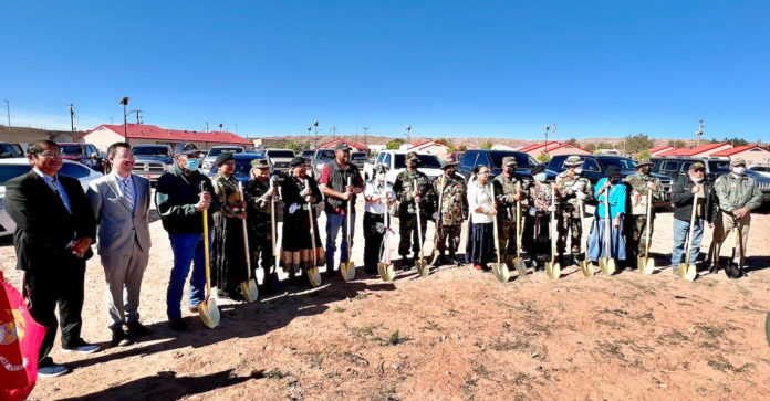 Navajo Warriors Home groundbreaking