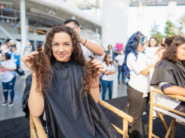 LA Chargers, Pechanga Team Up for On-Site Hair Donation Event at SoFi Stadium Pechanga Chargers Haircuts SoFi