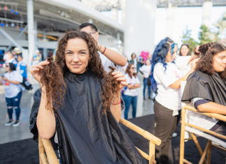 LA Chargers, Pechanga Team Up for On-Site Hair Donation Event at SoFi Stadium Pechanga Chargers Haircuts SoFi